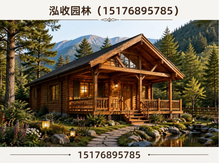 柳州防腐木展示图